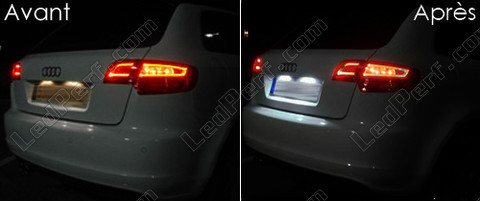 licence plate LED for Audi A3 8P