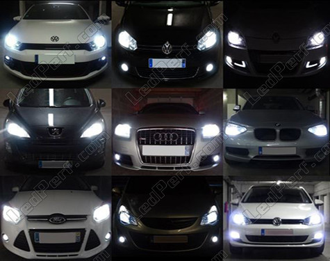 Main-beam headlights LED for Audi A5 8T Tuning