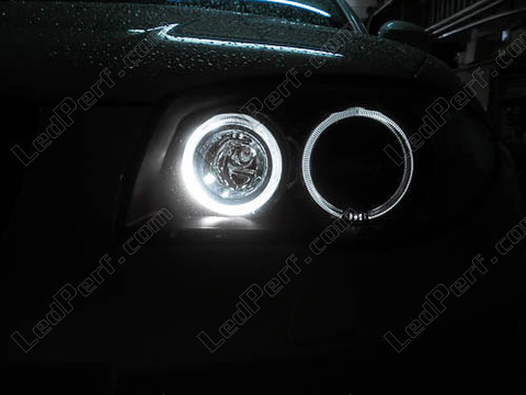 white xenon 6000K LEDs for Angel eyes for BMW 1 Series phase 2