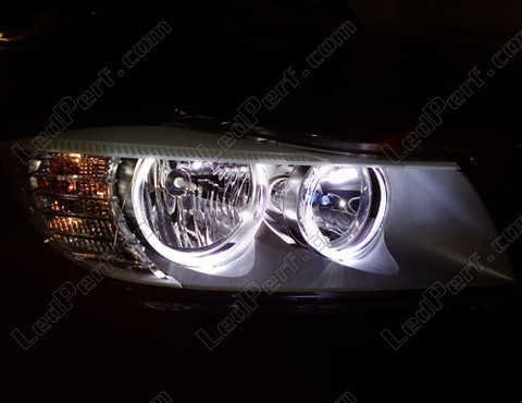 Angel eyes LED for 3 Series E90 E91 Phase 2 LCI without xenon