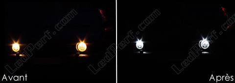 xenon white sidelight bulbs LED for BMW Serie 5 (E34)