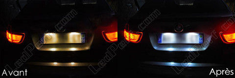licence plate LED for BMW X6 E71