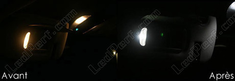 LED for Chrysler Voyager sun visor vanity mirrors
