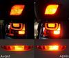 rear fog light LED for Citroen C4 Cactus before and after