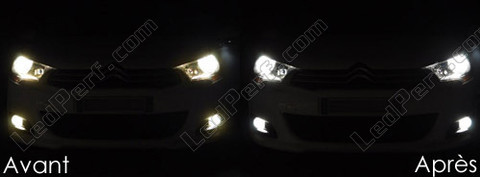 headlights LED for Citroen C4 II