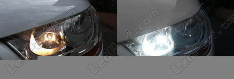 LED sidelight bulbs and Daytime running lights for Citroen C4 II