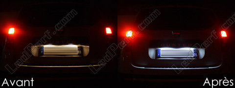 licence plate LED for Dacia Duster