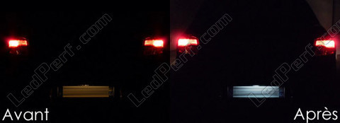 licence plate LED for Dacia Logan 2