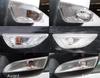Side-mounted indicators LED for Fiat Doblo II before and after