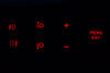 Control knob lighting - red - for fiat Grande Punto Evo