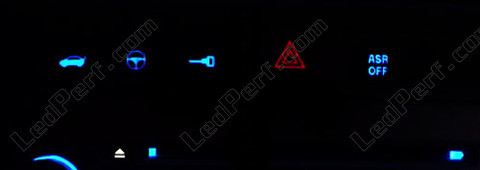 blue console button LED lighting for fiat Grande Punto Evo