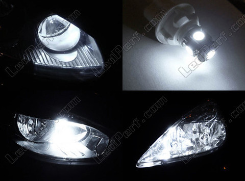 xenon white sidelight bulbs LED for Kia Venga Tuning