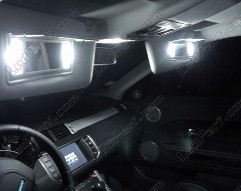 Vanity mirrors - sun visor LED for Land Rover Range Rover Evoque