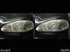 Front indicators LED for Mazda MX 5 Phase 2 before and after