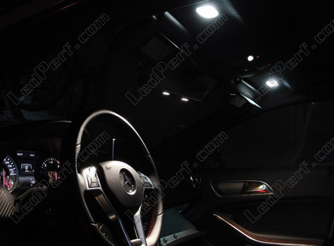 Vanity mirrors - sun visor LED for Mercedes B-Class (W246)