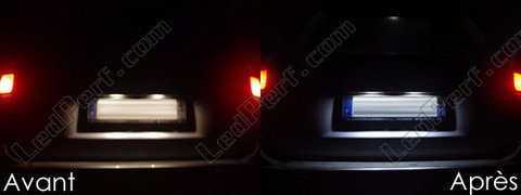 licence plate LED for Mitsubishi Pajero sport 1