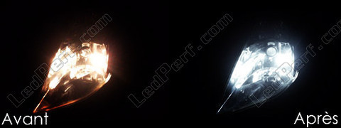 xenon white sidelight bulbs LED for Nissan 350Z