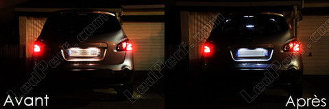 licence plate LED for Nissan Qashqai