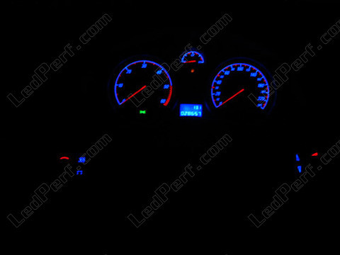 LED for steering wheel controls - blue - Opel Astra H sport
