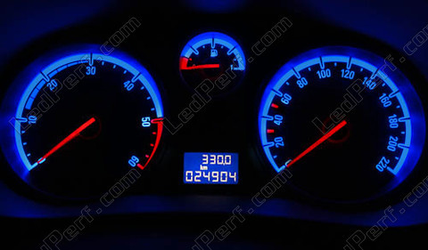 blue Meter LED for Opel Corsa D