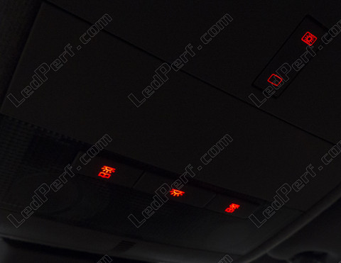 red Ceiling Light LED for Opel Corsa D