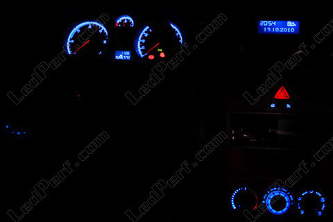 blue instrument panel LED for Opel Corsa D