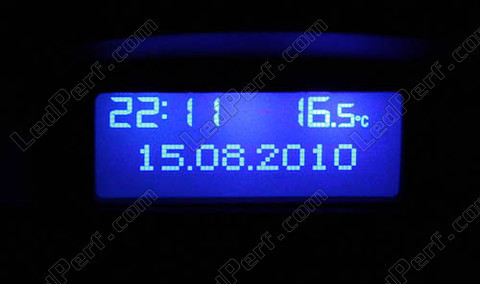 blue Display unit LED for Opel Corsa D sport