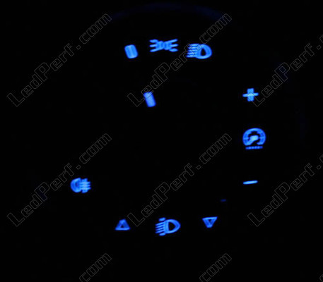 blue LED for Opel Corsa D control