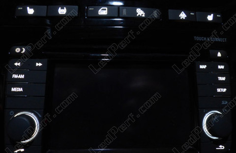 Car radio Touch and connect LED for Opel Corsa D