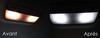Rear ceiling light LED for Opel Mokka