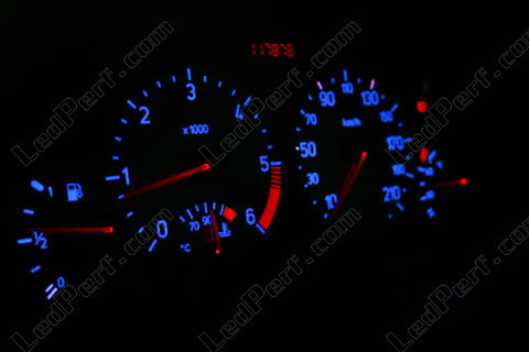 Meter blue and red LED for Peugeot 206 (>10/2002) Multiplexed