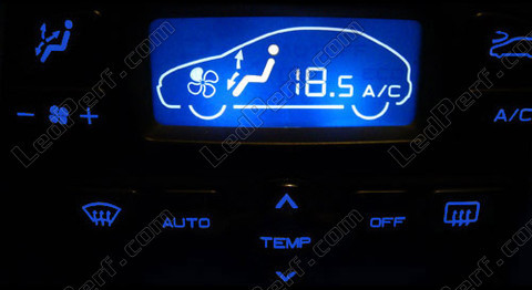 Air conditioning blue LED for Peugeot 206 (>10/2002) Multiplexed