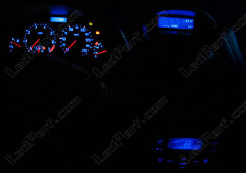 instrument panel blue LED for Peugeot 206 (>10/2002) Multiplexed