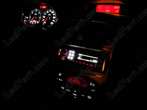 instrument panel white and red LED for Peugeot 206 (>10/2002) Multiplexed