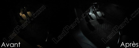 LEDs for footwell and floor Peugeot 208