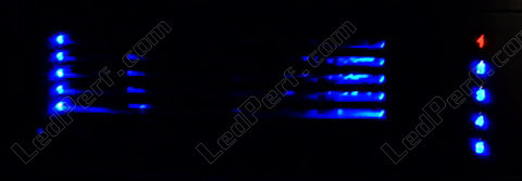 LED for Peugeot 307 blue Blaupunkt Cd changer