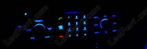 Car radio RT3 blue LED for Peugeot 307