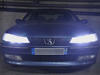 Main-beam headlights LED for Peugeot 406 Tuning