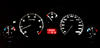 white and red Meter LED for Peugeot 406