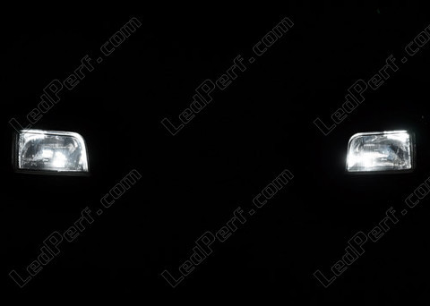 xenon white sidelight bulbs LED for Renault Clio 1