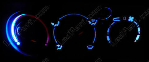 blue Ventilation console LED for Renault Megane 1 phase 2 phase 2