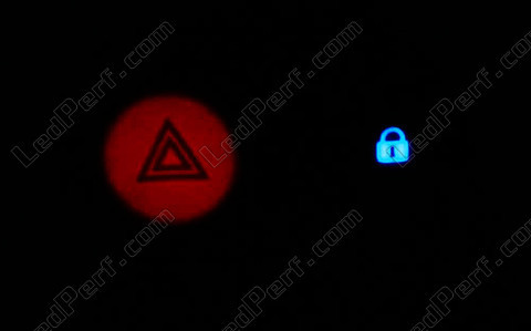 blue LED for Renault Modus central locking button