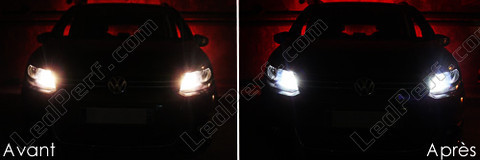 xenon white sidelight bulbs LED for Seat Alhambra 2013
