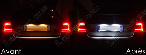 licence plate LED for Skoda Octavia 3