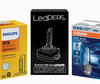 Original Xenon bulb for Skoda Superb 3, Osram, Philips and LedPerf brands available in: 4300K, 5000K, 6000K and 7000K