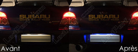 licence plate LED for Subaru Impreza GD GG