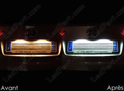 licence plate LED for Toyota Auris MK2 Tuning