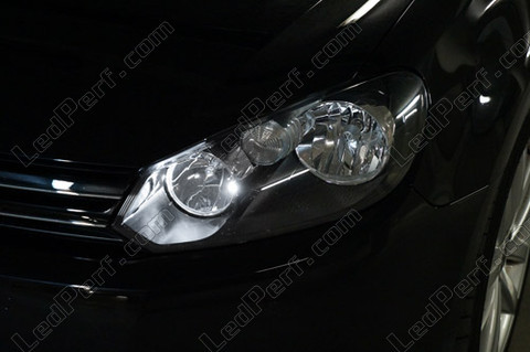 xenon white sidelight bulbs LED for Volkswagen Golf 6