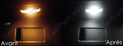 LED Sunvisor Vanity Mirrors Volkswagen Polo 4 (9N3)