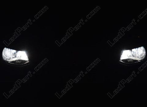Main-beam headlights LED for Volkswagen Polo 6R 6C1